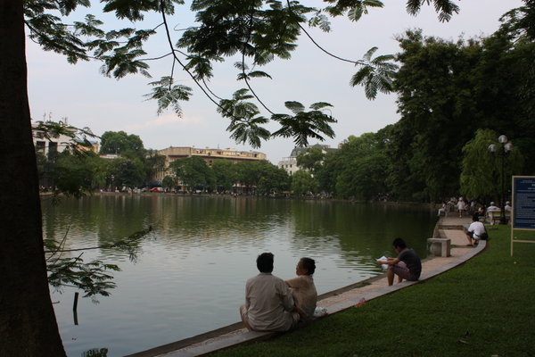 The Lake in central Hanoi