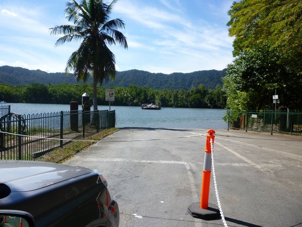 Waiting for the Daintree ferry