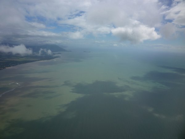The reef from the air