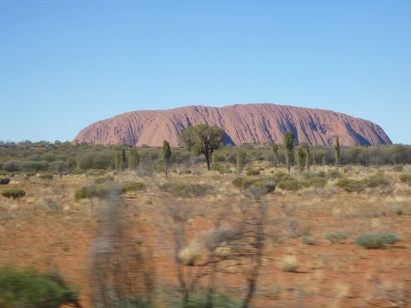 Departing Uluru