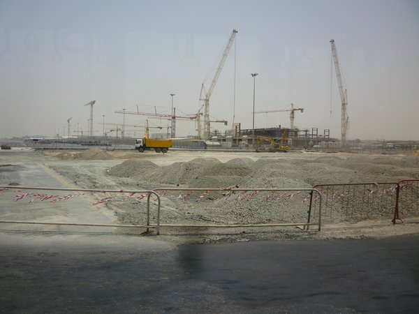 Dubai airport being worked on