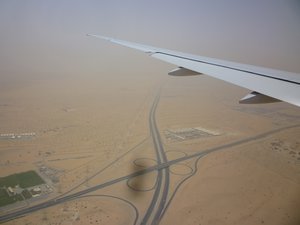 Coming into Dubai
