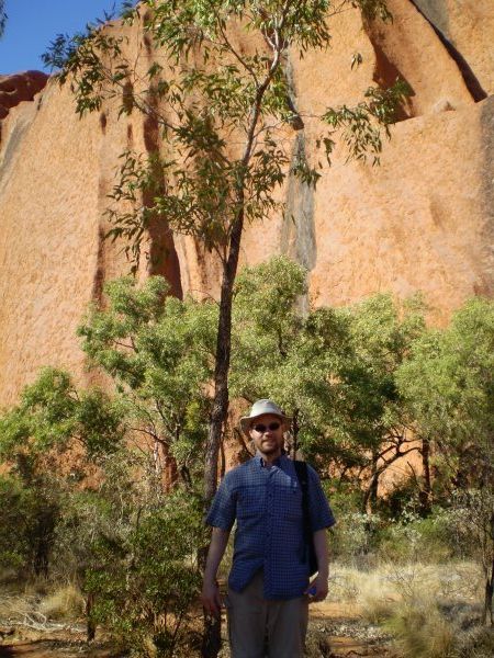 Shane at Uluru