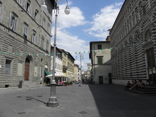 Main square in Pistoia