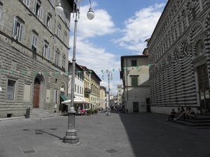 Main square in Pistoia
