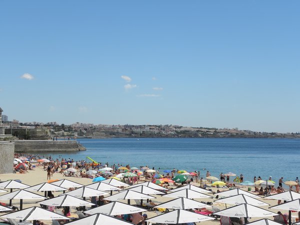 One of many beaches at Cascais