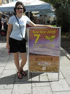 At the Sarajevo Bee Fest