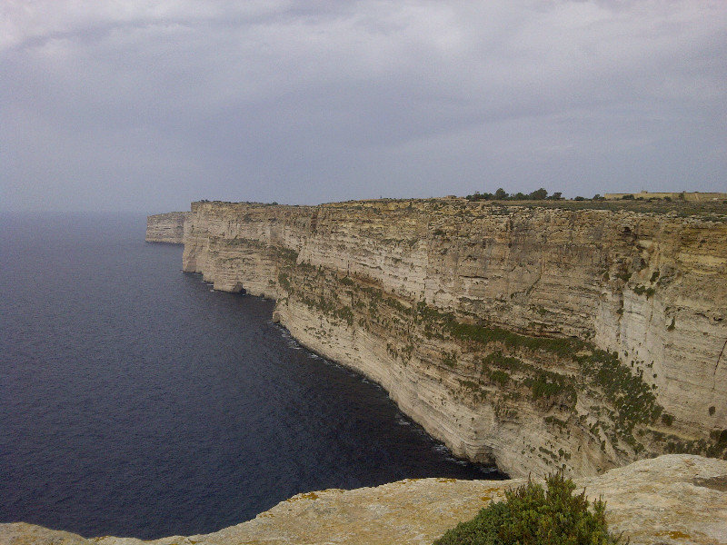 Ta Cenc cliffs