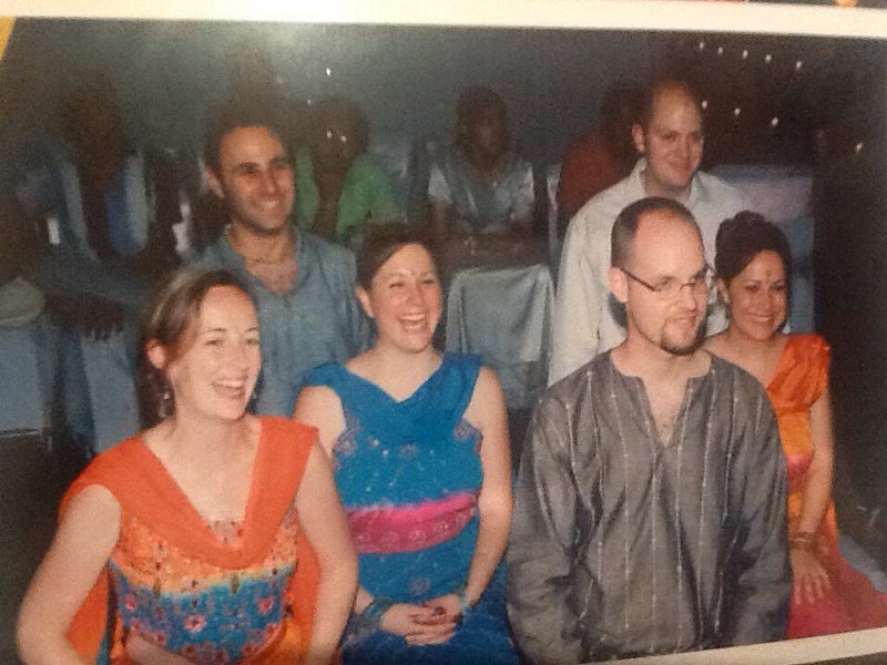And for old times' sake - the 6 of us in India in 2006!