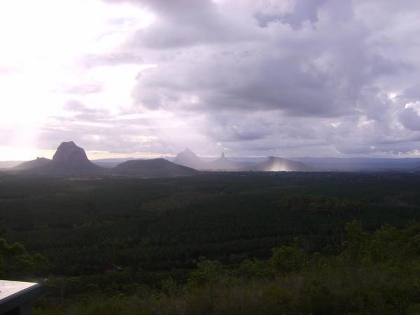 The Glass House Mountains