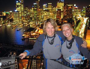 Up Sydney Harbour Bridge