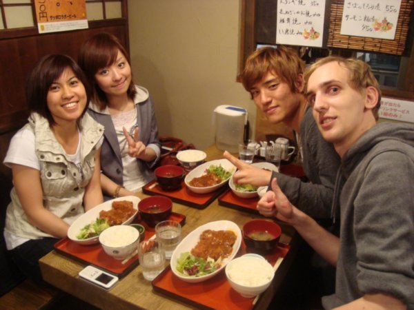 Hiromi, Lars, Ikuto and me