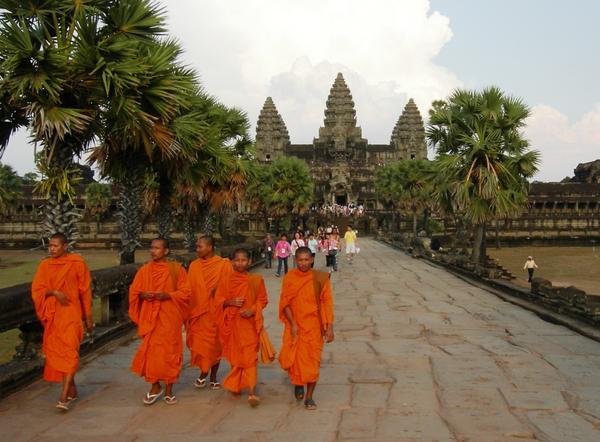 Angkor Monks