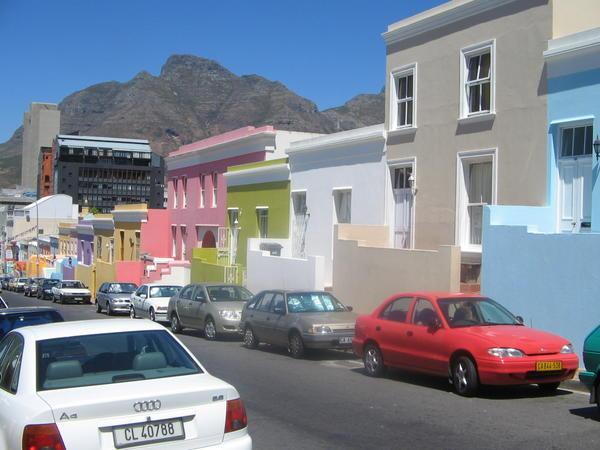 Street in the Bo-Kaap neighborhood