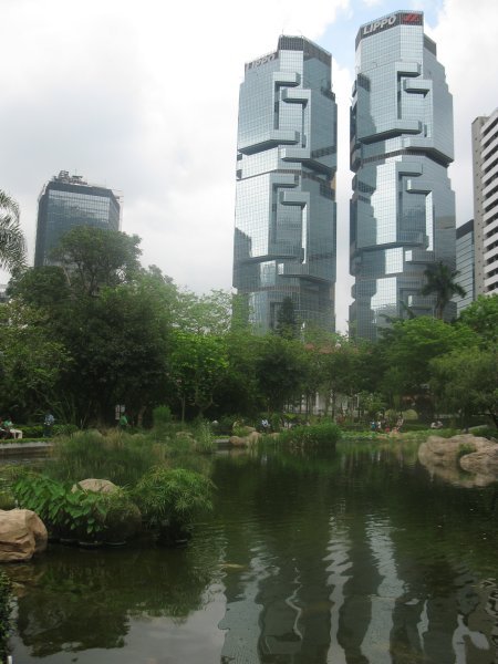 View from Hong Kong Park