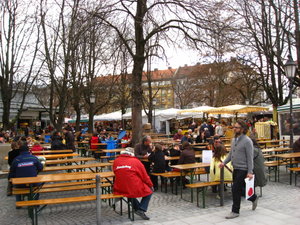 Beer garden (Viktualienmarkt)