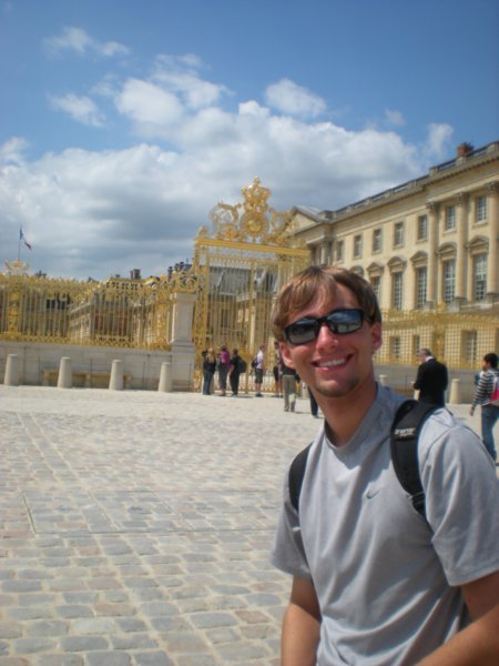 Ev in Front of only Part of Versailles