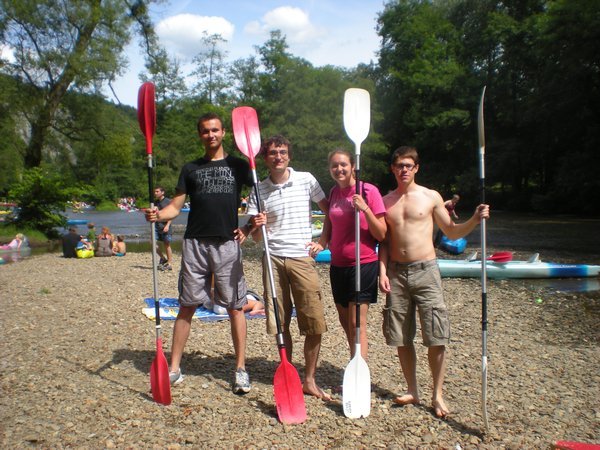 The Kayaking Stagiaires!