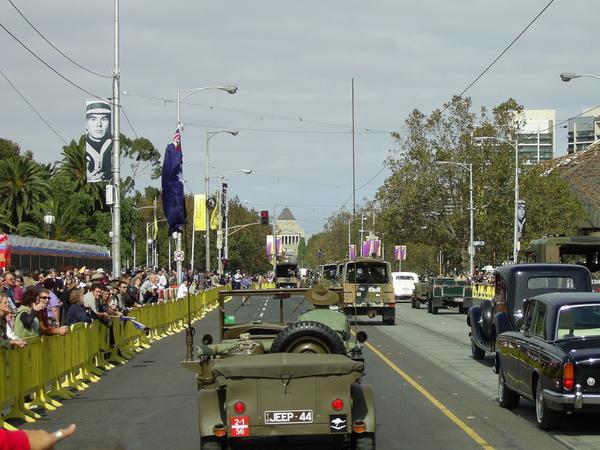 ANZAC day parade