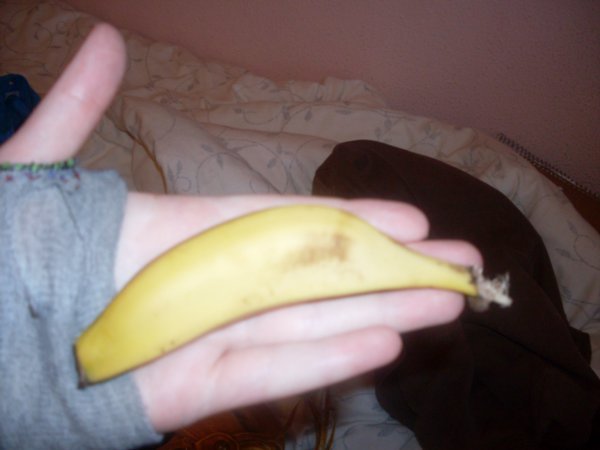 The smallest banana EVER!
