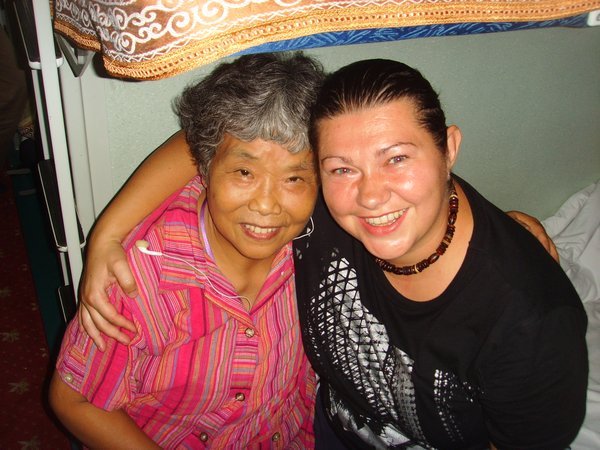 Lou with Xiao-Xiao's Grandma