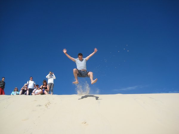 Sand Jumping