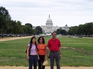With Mama and Mami at Capitol Hill