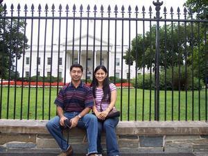 Me and Dolon at White House