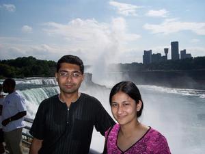 Me and Dolon at Niagra Falls