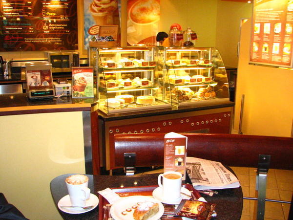 Coffee & pastires and Mc Cafe