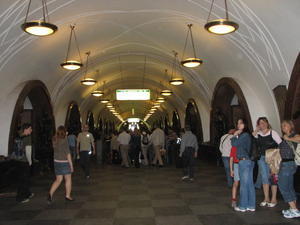 Moscow famous Metro 2