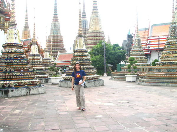 Me at the decaying Wat Pho