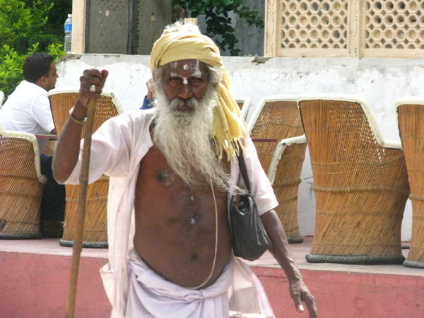 Sadu on the streets of Pushkar