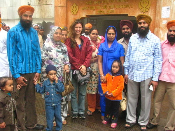 Sikh family who asked to take picture with us
