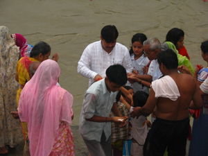 Puja by the river