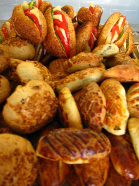 So many yummy types of bread :-)