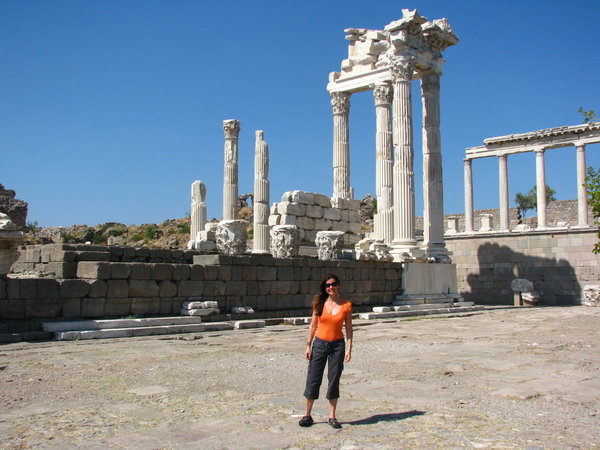 At the Acropolis in Pergamum