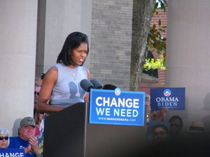 Michelle Obama in Gainesville