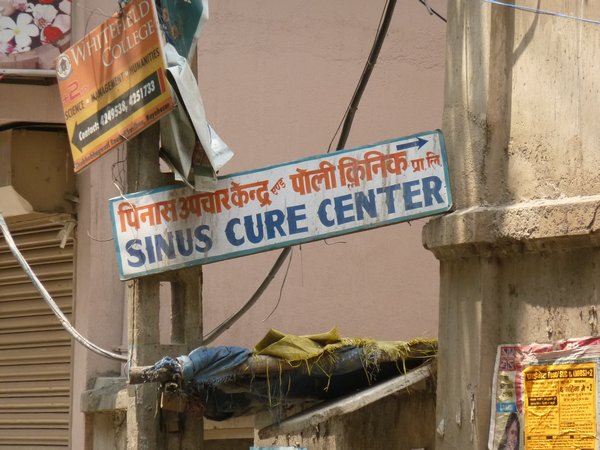 Brave/crazy enough to have sinus "CURED" in kathmandu?