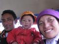 Tibetan Family on the bus