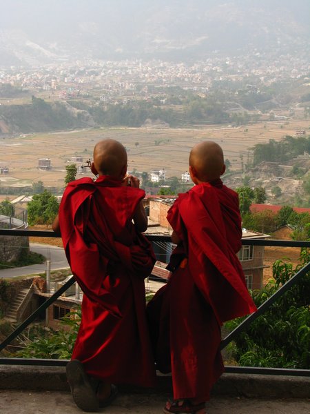 LitttleTibetan Monks in Nepal
