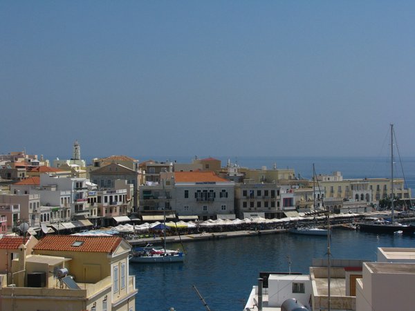 Syros Harbour View