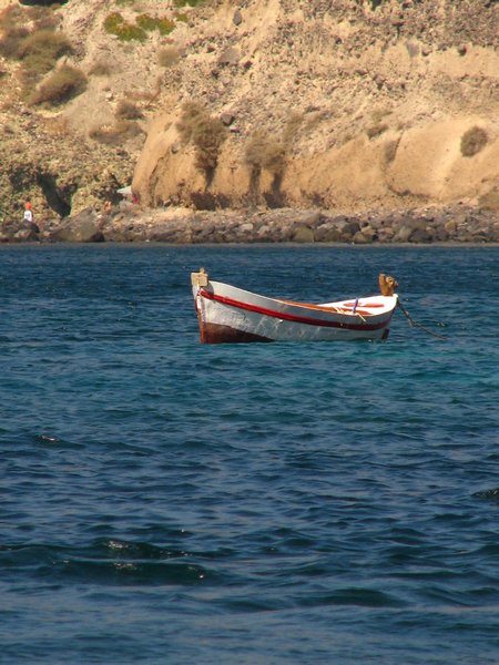 Santorini Boat