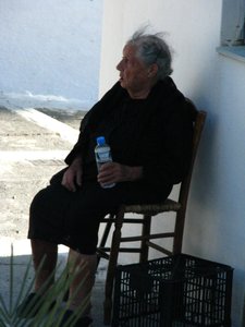 Santorini Woman