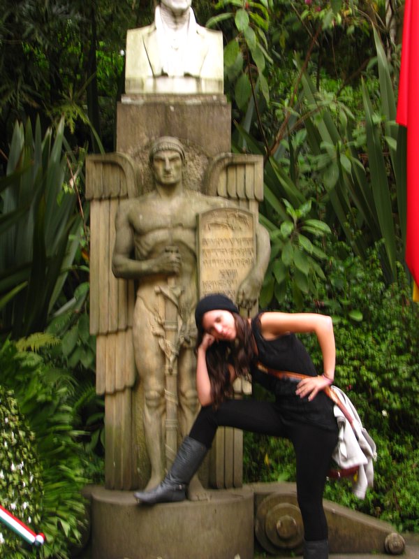 Amanda at Bolivar's Garden
