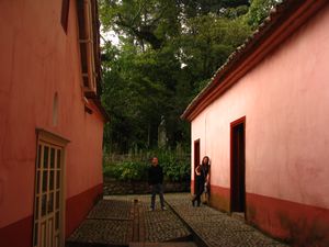 At the Bolivar Quinta grounds