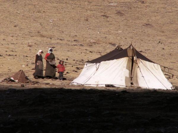 Nomadic Tent & women