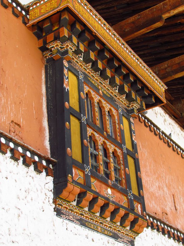 Another window at Paro Dzong