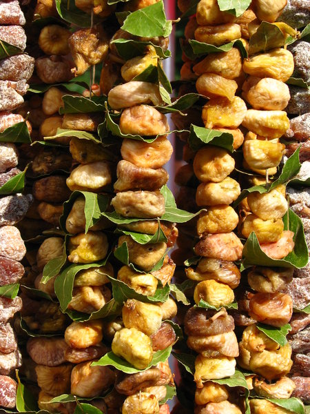 Dried Figs at the open market