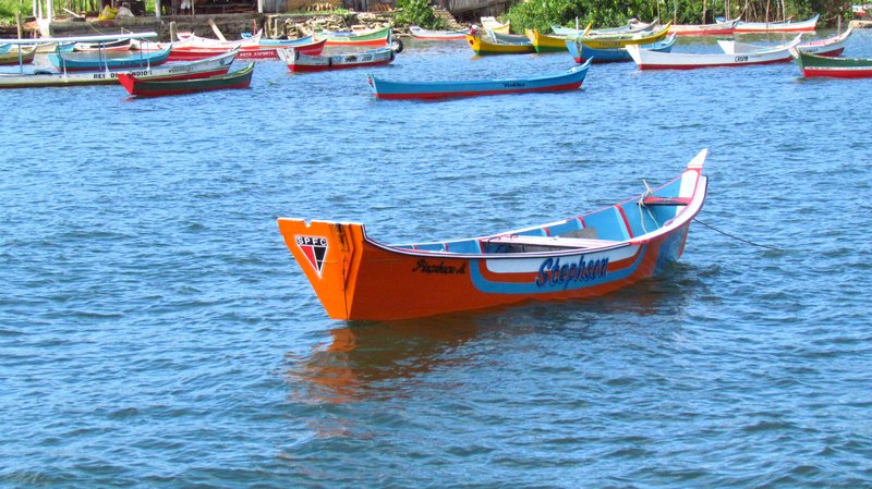 Fishing boats on Rio Sao Francisco
